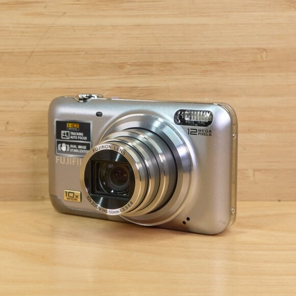 Fujifilm FinePix JZ300 12MP Digital Compact Camera | Tested & Working | Silver - Picture 1 of 9